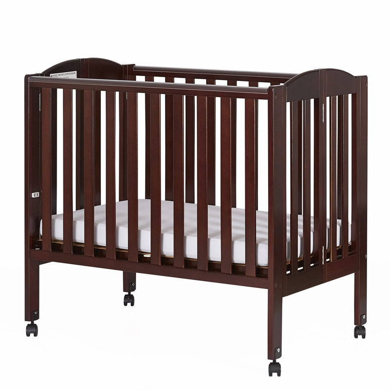 Dream On Me 2in1 Portable Folding Convertible Crib & Reviews Wayfair